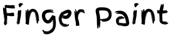 Finger Paint Font