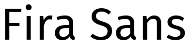 Fira Sans Font