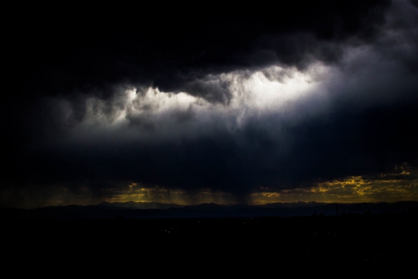 Cloud sky night atmosphere Photo