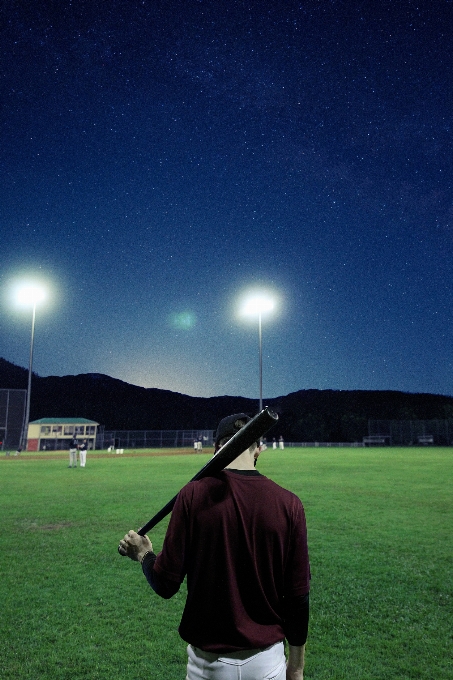 Césped estructura cielo béisbol