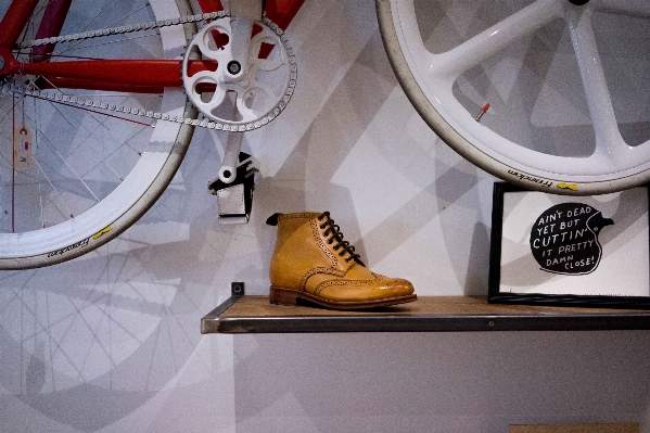 Shoe wheel bicycle bike Photo