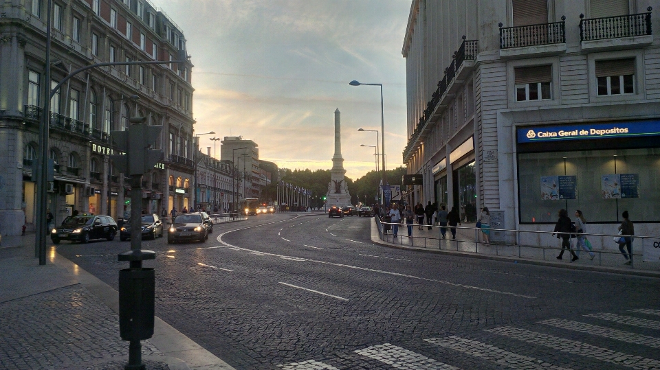 Pedestrian road street city