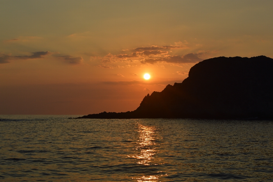 Pantai laut pesisir cakrawala