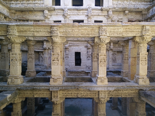 Structure ruins historic site ancient roman architecture Photo