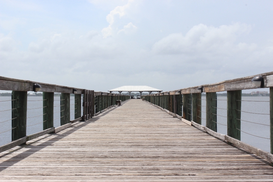 Océano dock paseo marítimo madera