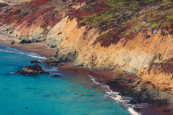 Beach sea coast rock Photo