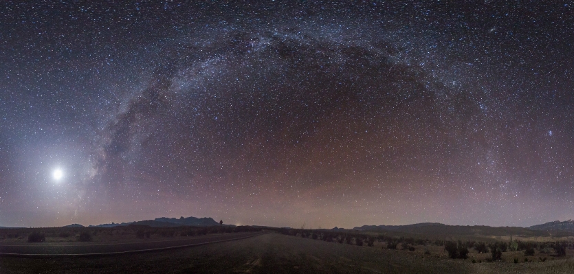 Night star milky way atmosphere Photo