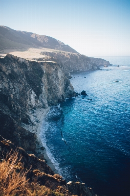 Sea coast water rock Photo