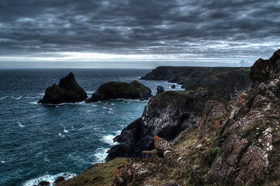 Plage paysage mer côte