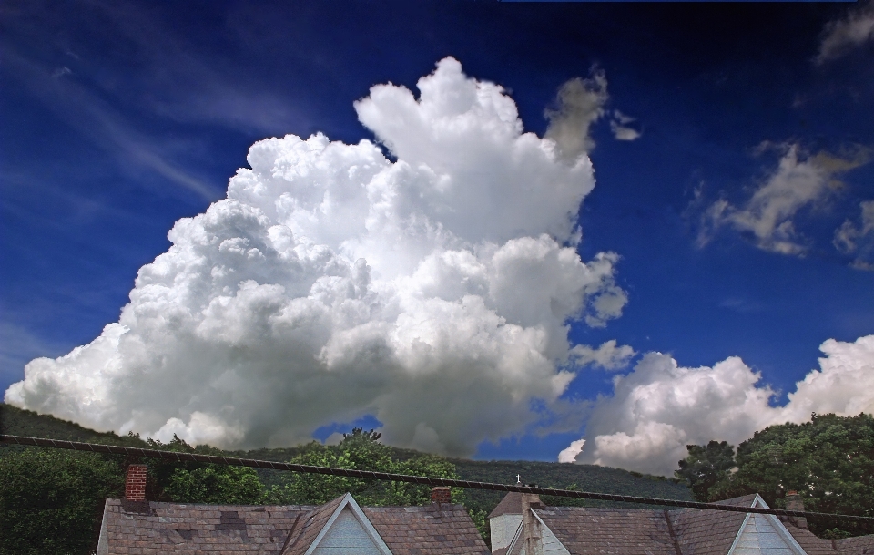 Cloud sky atmosphere summer