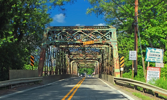 Road bridge driving summer Photo