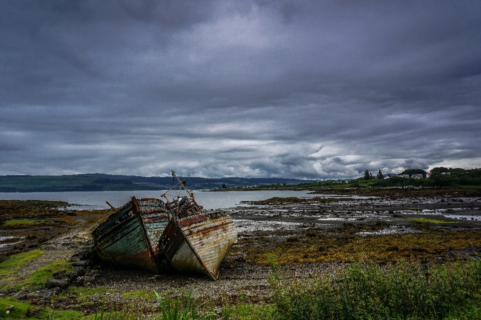 Beach landscape sea coast