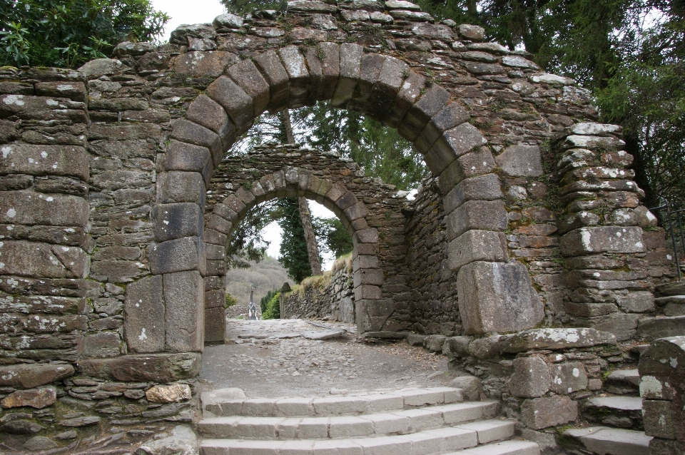 Architecture building wall arch