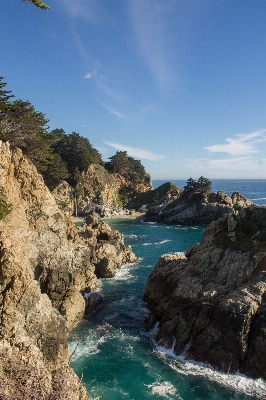 Beach sea coast rock Photo