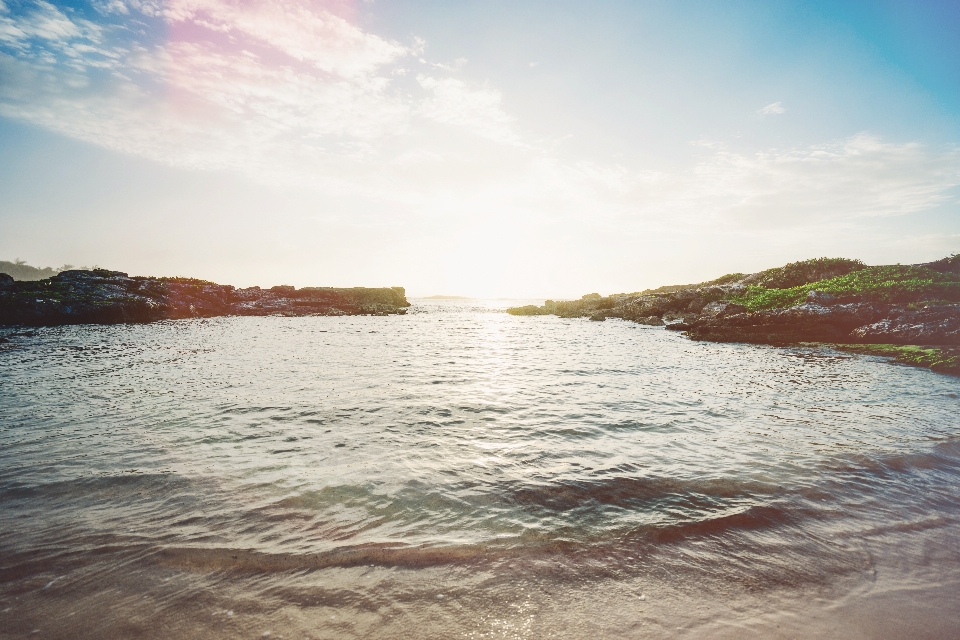 Plage mer côte eau