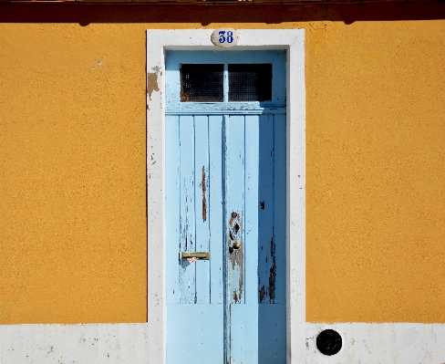 Wood white house window Photo