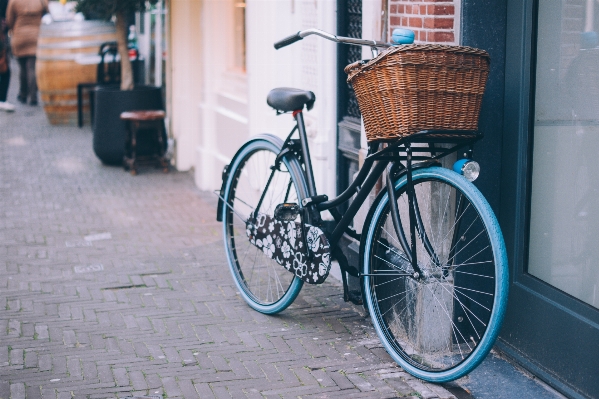 Straße rad fahrrad fahrzeug Foto