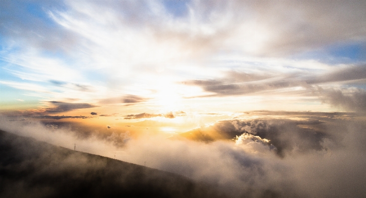 Nature horizon mountain light Photo