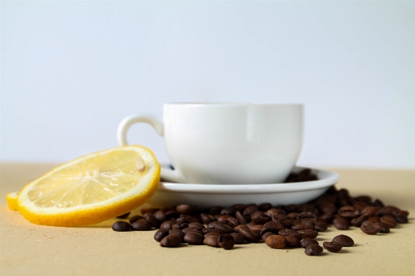 Kaffee bohne tasse mahlzeit Foto