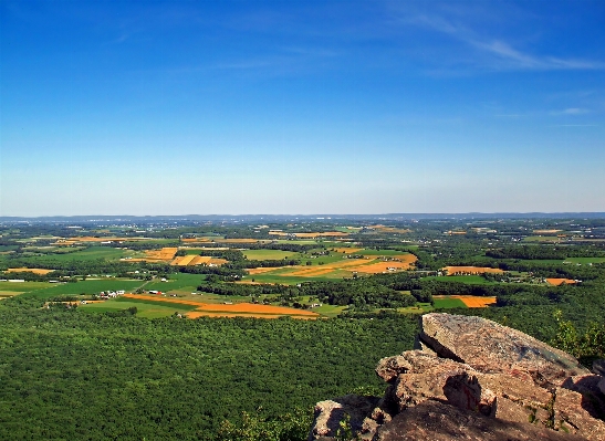 Landschaft meer küste horizont Foto