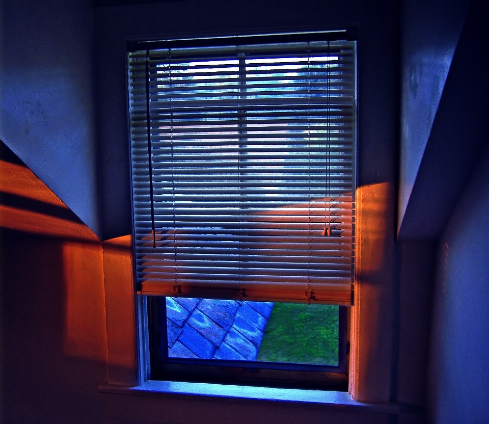 Light house window dusk