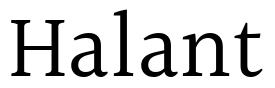 Halant Font