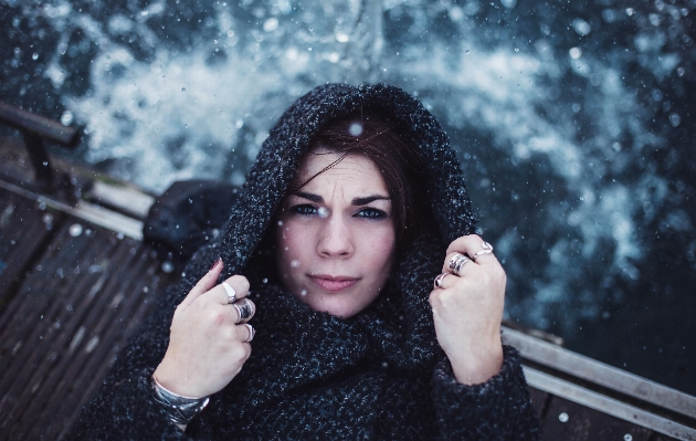 Foto Acqua persona nevicare freddo