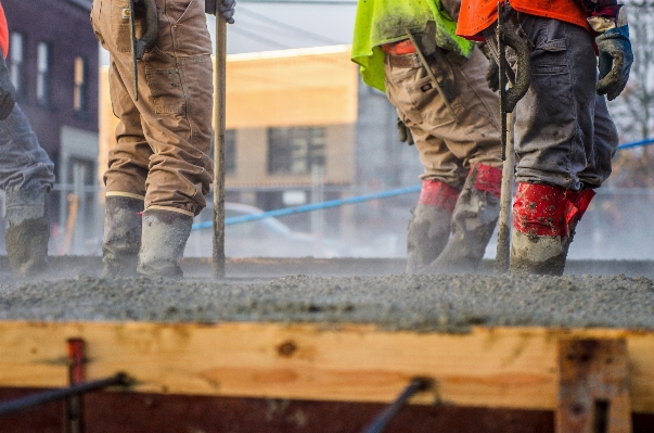 Foto Rua construção solo material