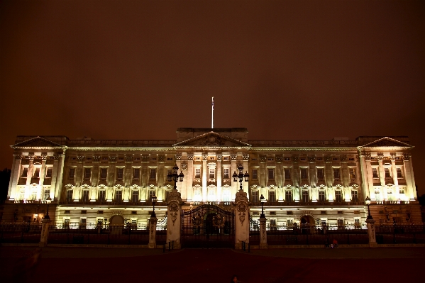 Night palace evening opera house Photo