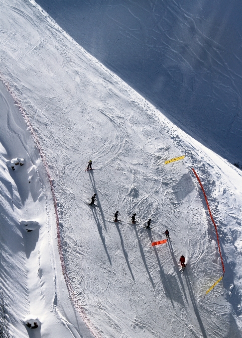 山 雪 山脉 冰