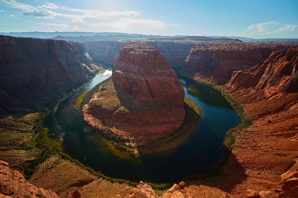 Landschaft rock berg fluss