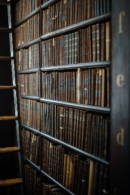 Book building old furniture Photo