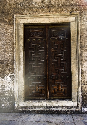 Light architecture wood window Photo