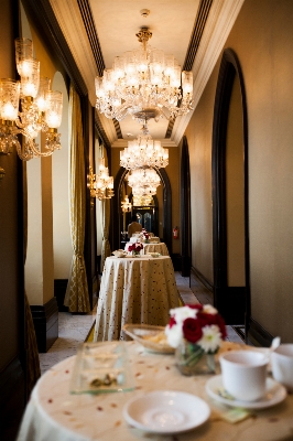 Restaurant meal room wedding Photo