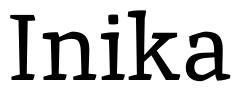 Inika Font