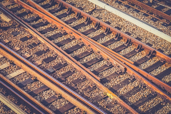 Structure wood track railway Photo