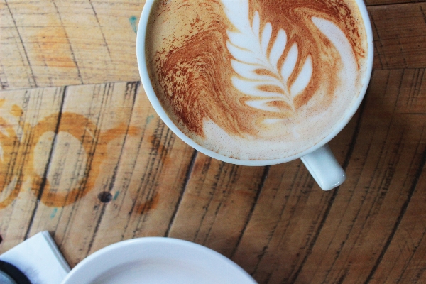 コーヒー カップ ラテ カプチーノ
 写真