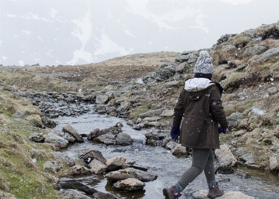 Sea rock wilderness walking Photo