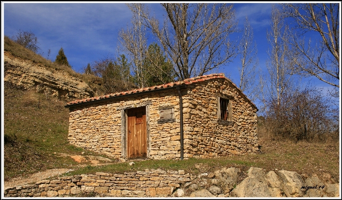 Wood house building barn Photo