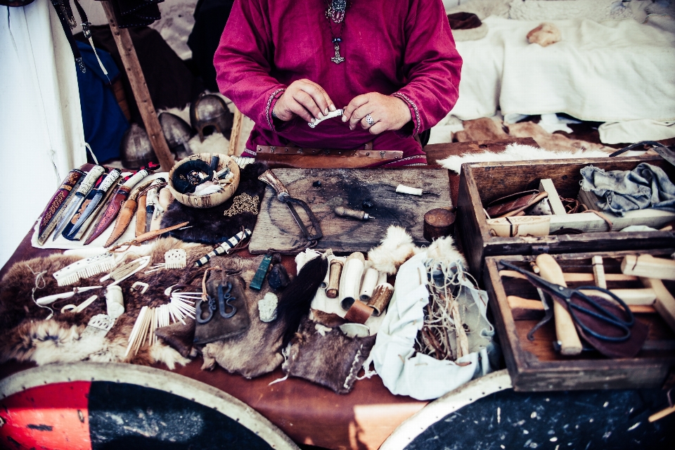 Main mode marché artisanat