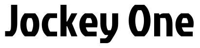 Jockey One Font