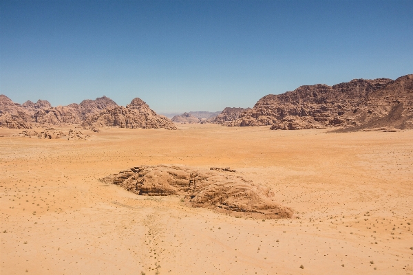 Landscape sand arid desert Photo