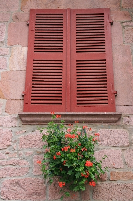 House window wall balcony Photo