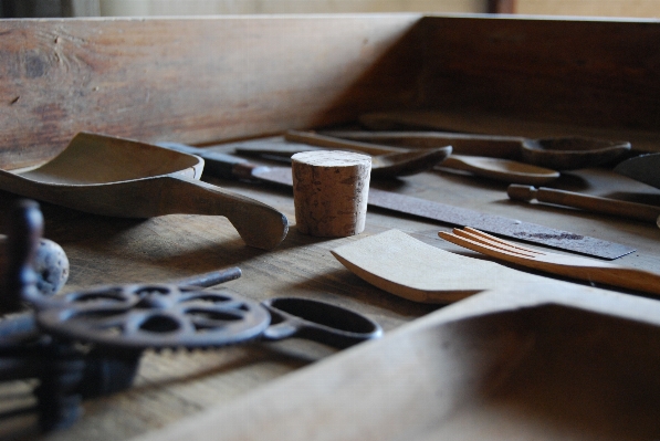 Table wood guitar piano Photo