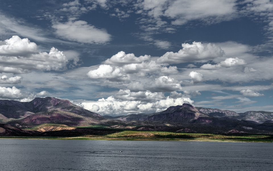 Paisagem mar costa água