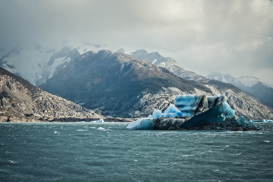 Mer eau montagne nuage