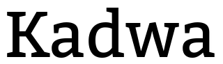 Kadwa Font