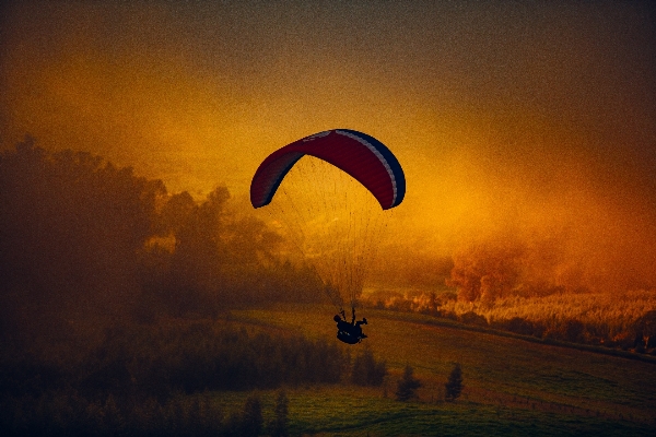 Foto Persona nube cielo amanecer