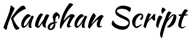 Kaushan Script Font