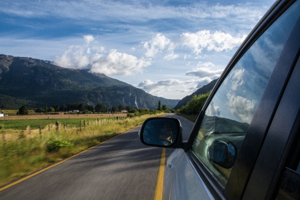 Mountain cloud road car Photo